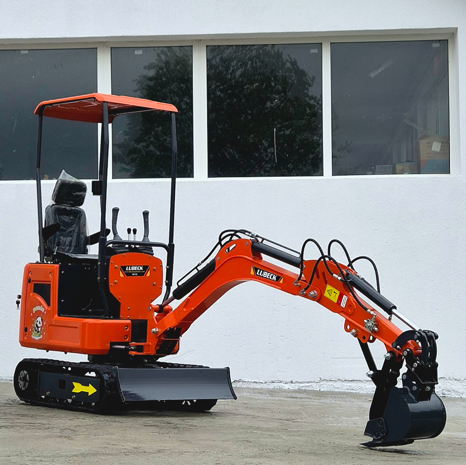 Miniexcavator Lubeck W110 Panda